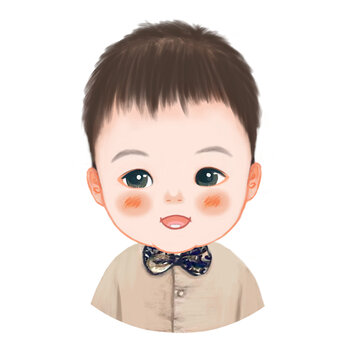 戴領(lǐng)結(jié)的小男孩頭像