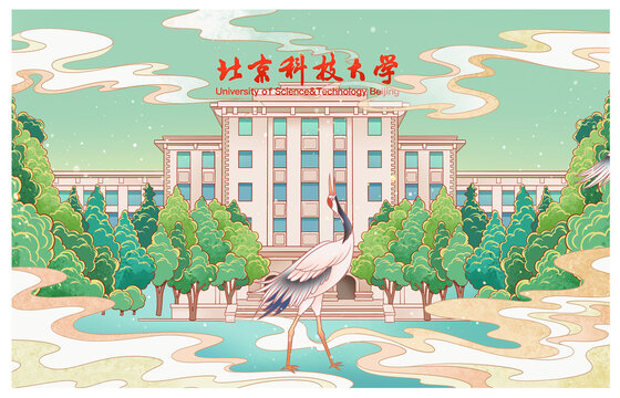 北京科技大學(xué)校門