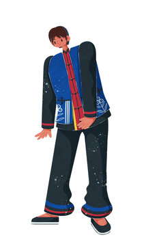 畬族服裝男性