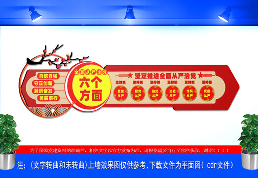 從嚴治黨六個方面