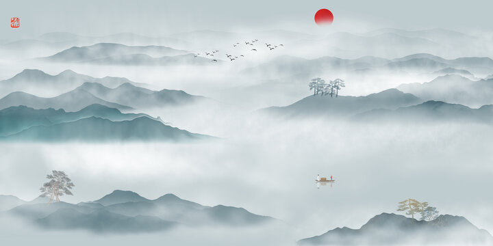山水畫