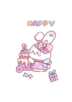 生日兔子過生日派對
