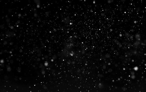 大雪雪花裝飾