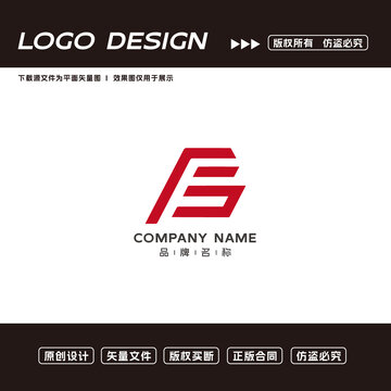 F字母logo創(chuàng)意標(biāo)志