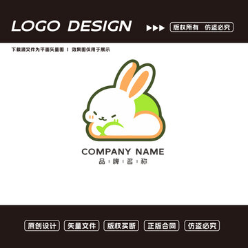兔子logo標(biāo)志