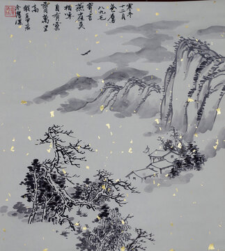 山水情景