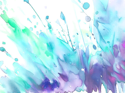 水彩噴繪水彩
