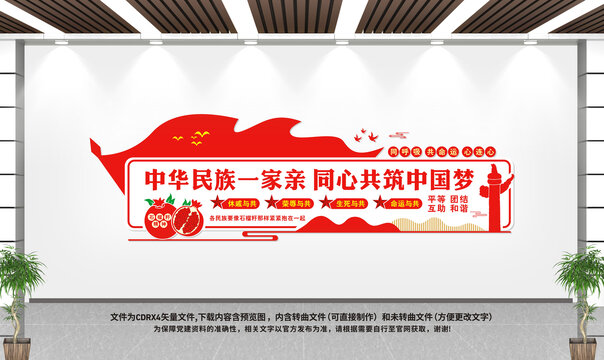 民族團(tuán)結(jié)文化墻