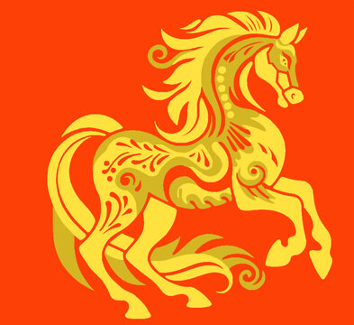 馬年卡通圖