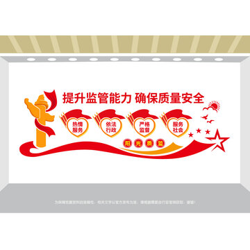 質(zhì)量安全監(jiān)管黨建文化墻