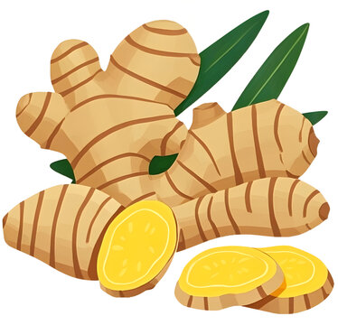 生姜插畫