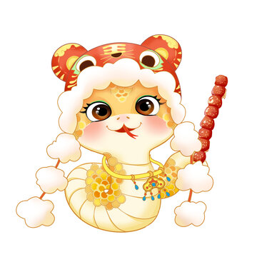 蛇年生肖透明