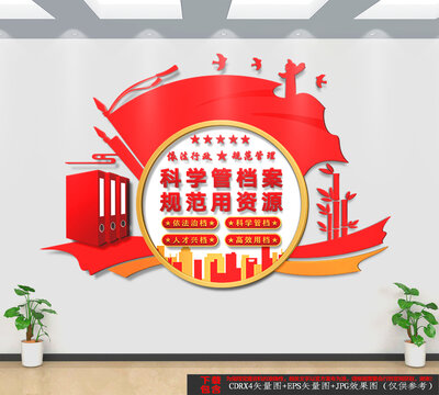 檔案室文化墻
