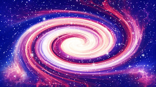 炫光旋渦星空