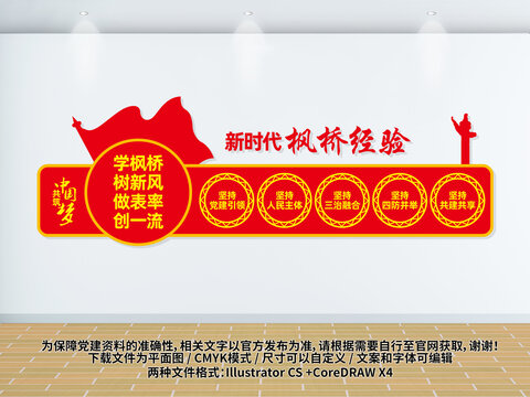新時代楓橋經驗文化墻
