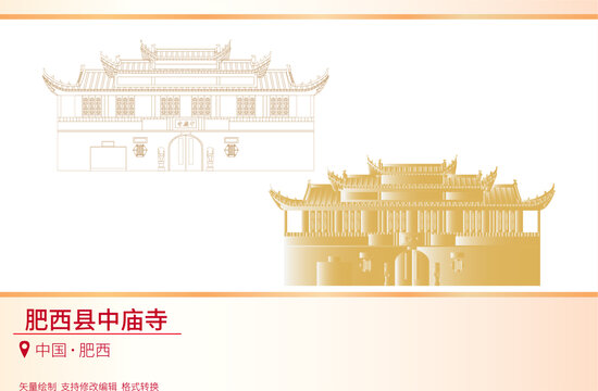 肥西縣中廟寺