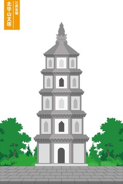 北華山文塔