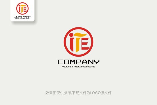 IE字母班徽?；諏W(xué)校教育LOGO