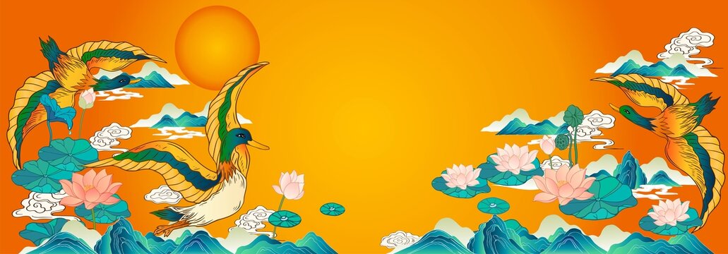 荷塘鴨子