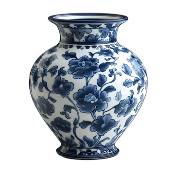 [免摳素材]青花瓷花瓶