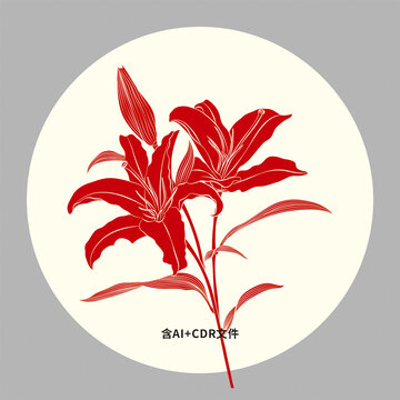 百合花