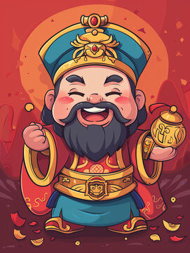 可愛的財(cái)神爺