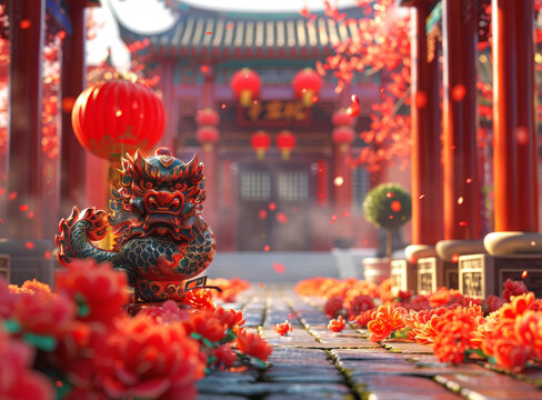 祥龍鬧新春