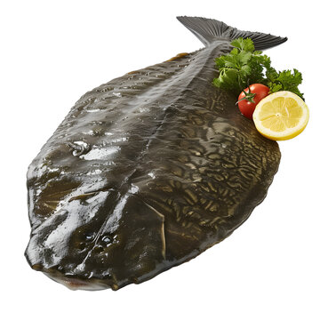 [免摳素材]新鮮的比目魚