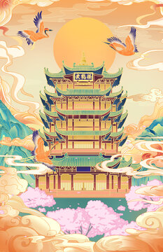 醉美黃鶴樓