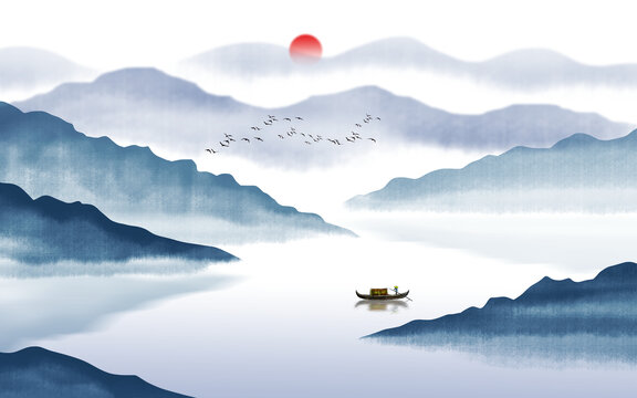 禪意山水