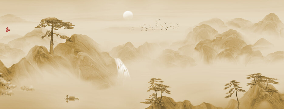 山水畫