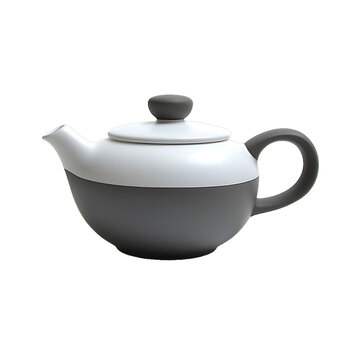 [免摳素材]現(xiàn)代簡約雙色茶壺