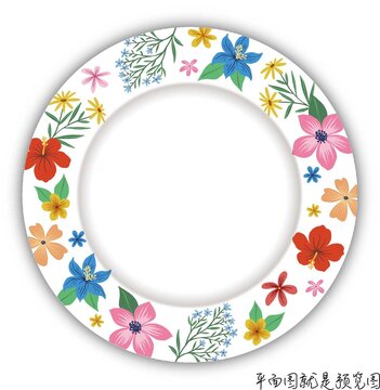 餐具花面