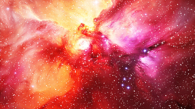美麗星空舞臺(tái)背景