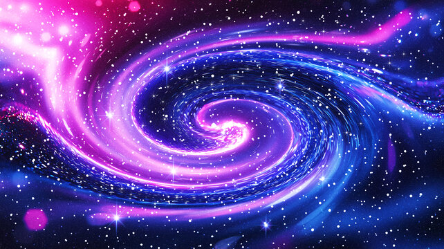 唯美旋渦星空