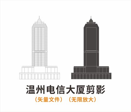 溫州電信大廈剪影