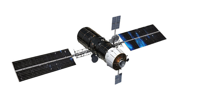 [免摳素材]宇宙空間站太陽(yáng)能電池板圖