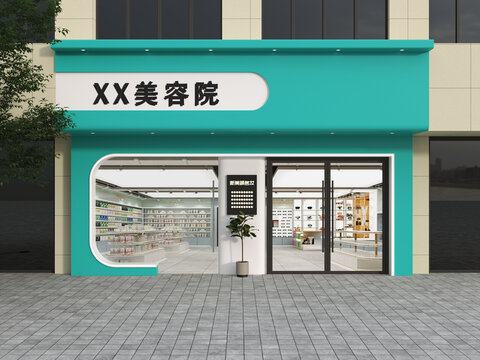 美容院門頭