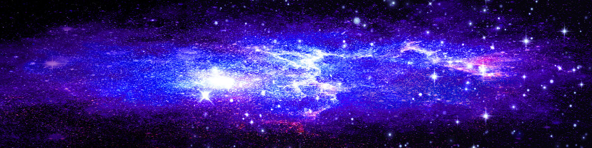 紫色星空頂星空軟膜燈箱