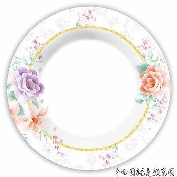 餐具花面
