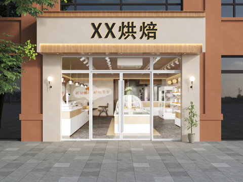 烘焙店門頭