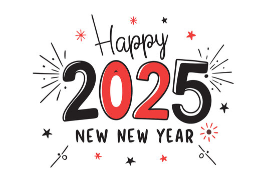 矢量新年春節(jié)元素2025新年快樂