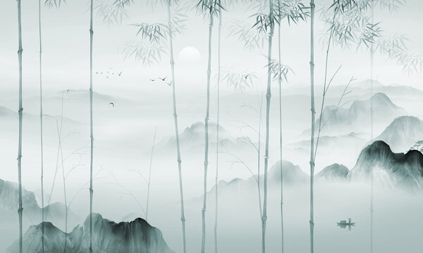 意境山水畫