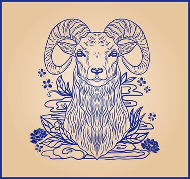 羊插畫