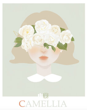 山茶花女孩