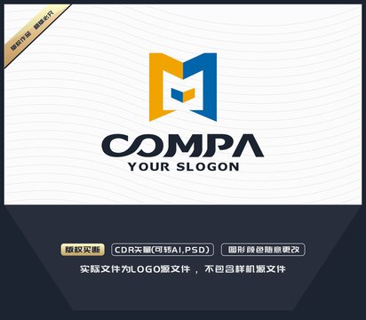 M字母LOGO設(shè)計(jì)