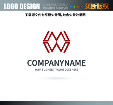 M字母LOGO