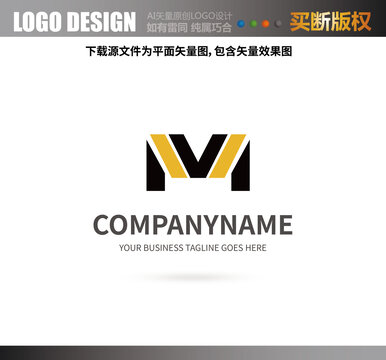 M字母LOGO
