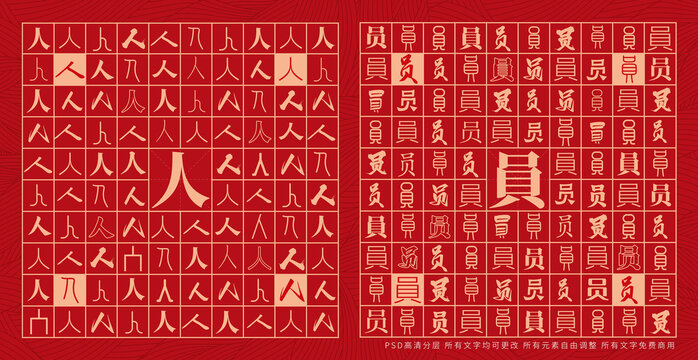 人員