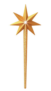 [免摳素材]金色圣誕星裝飾品